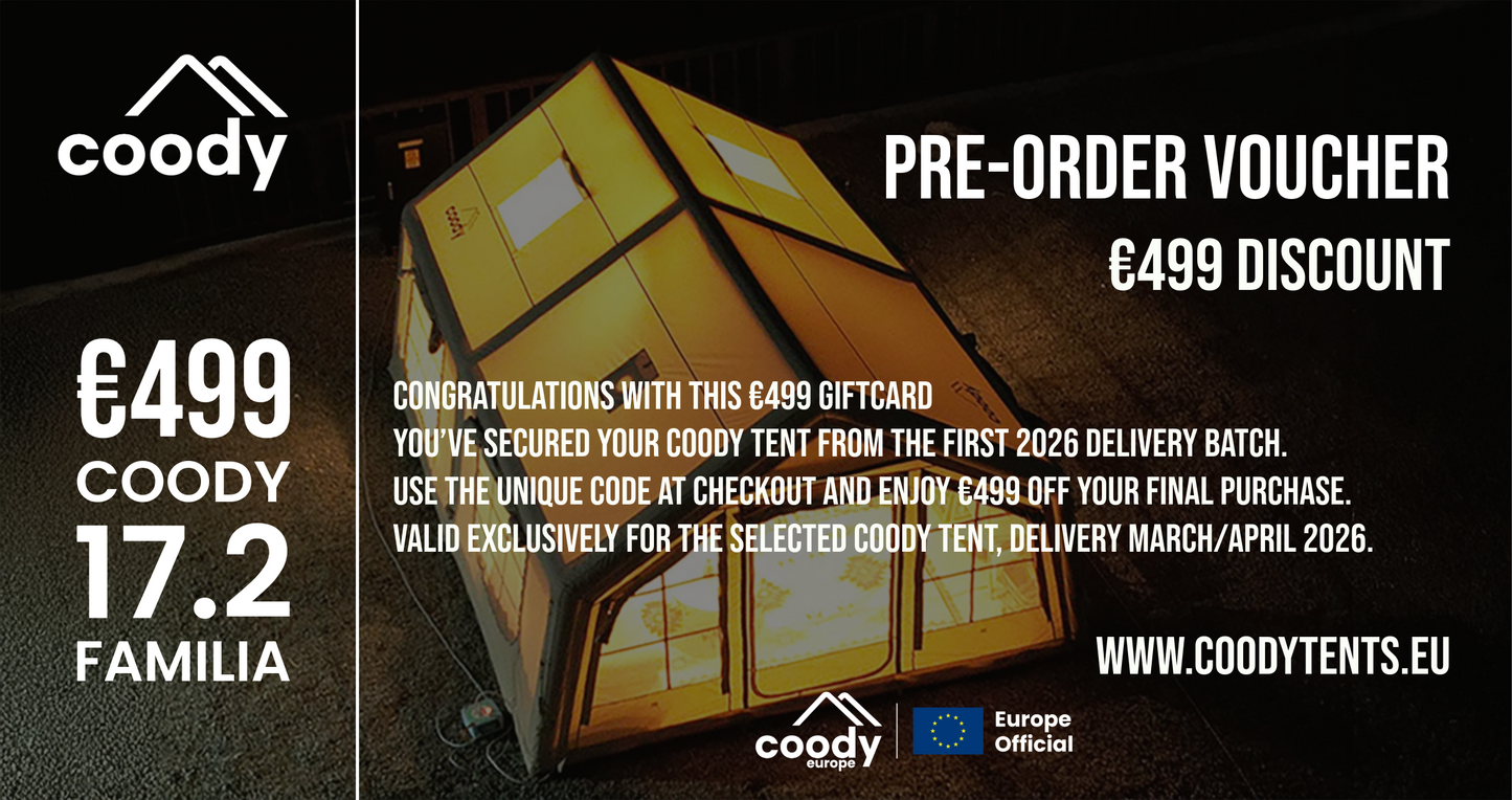 Coody 17.2 Pre-order Giftcard €499