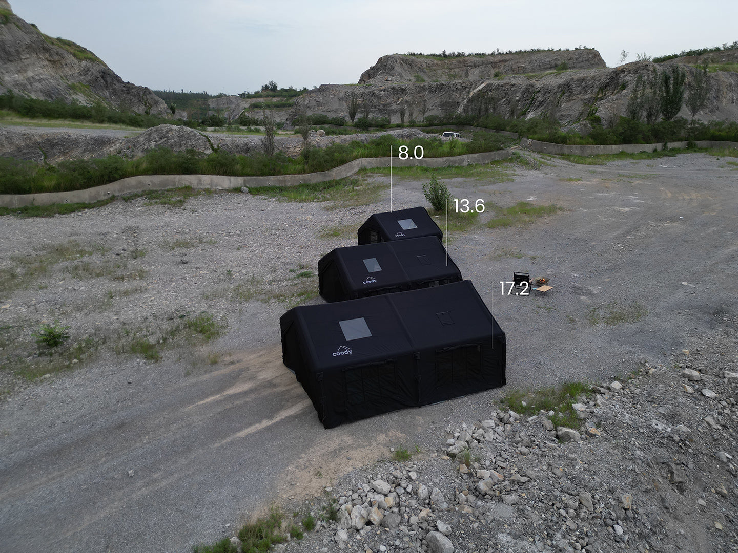 Coody 17.2 Opblaasbare Tent