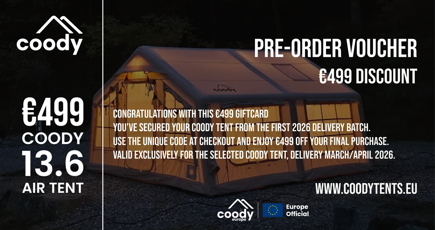 Coody 13.6 Pre-order Giftcard €499