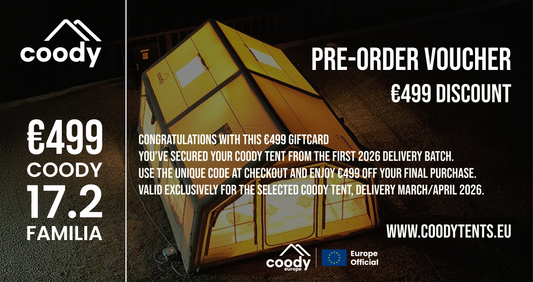 Coody 17.2 Pre-order Giftcard €499